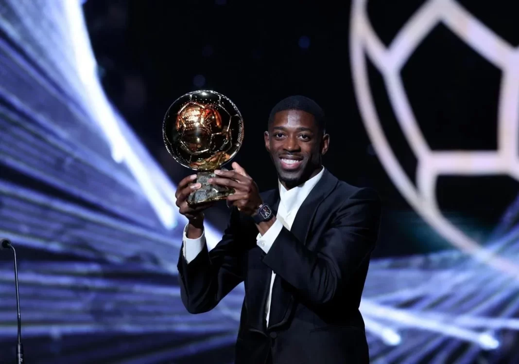Ousmane Dembelé sorprendió y se llevó el Balón de Oro 2025