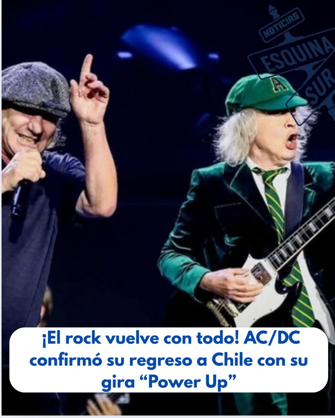 AC/DC confirma su regreso a Chile: revisa precios y fechas para su esperado concierto en 2026